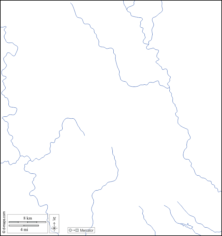 Contea di Green : d-maps.com: mappa gratuita, mappa muta gratuita, cartina muta gratuita : litorali, idrografia, bianco