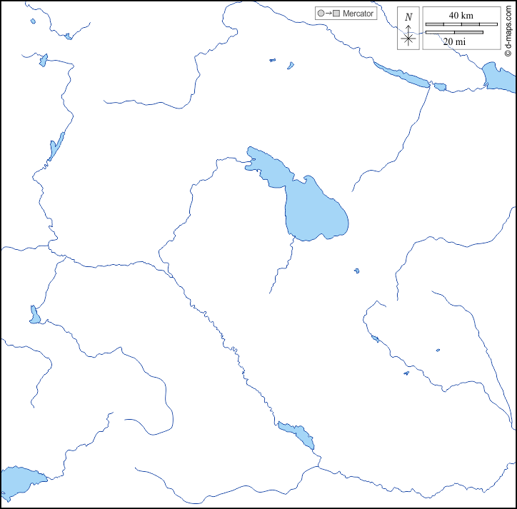 Armenia : d-maps.com: free map, free blank map, free outline map, free base map : coasts, hydrography