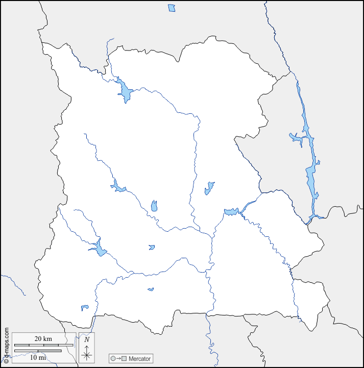 Naypyidaw Union Territory : d-maps.com: free map, free blank map, free outline map, free base map : boundaries, hydrography