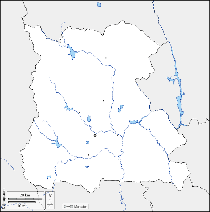 Naypyidaw Union Territory : d-maps.com: free map, free blank map, free outline map, free base map : boundaries, hydrography, main cities