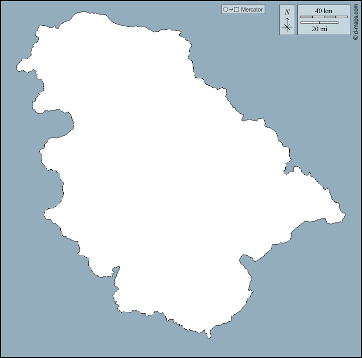 Джамму и Кашмир : d-maps.com: Бесплатная карта, бесплатная карта, свободная карта, Бесплатная базовая карта
 : контур