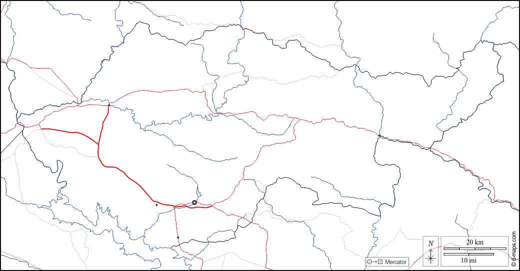 Dihok : d-maps.com: mappa gratuita, mappa muta gratuita, cartina muta gratuita : frontiere, idrografia, principali città, strade, bianco