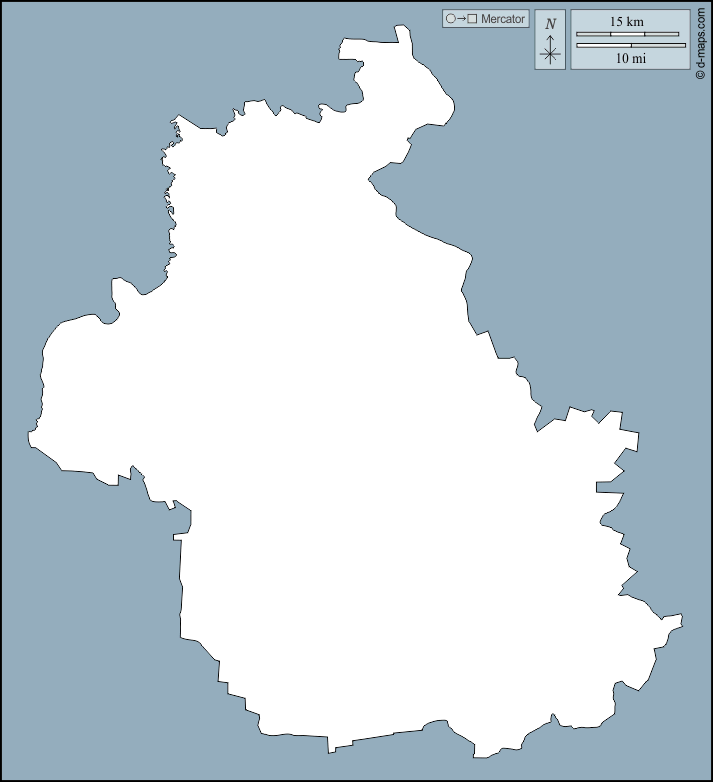 Идлиб : d-maps.com: Бесплатная карта, бесплатная карта, свободная карта, Бесплатная базовая карта
 : контур