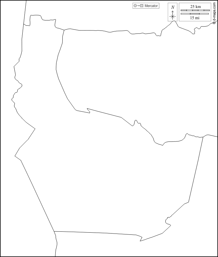 Nonthaburi : d-maps.com: mappa gratuita, mappa muta gratuita, cartina muta gratuita : frontiere, bianco