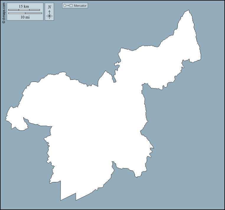 Saraburi : d-maps.com: mappa gratuita, mappa muta gratuita, cartina muta gratuita : contorni