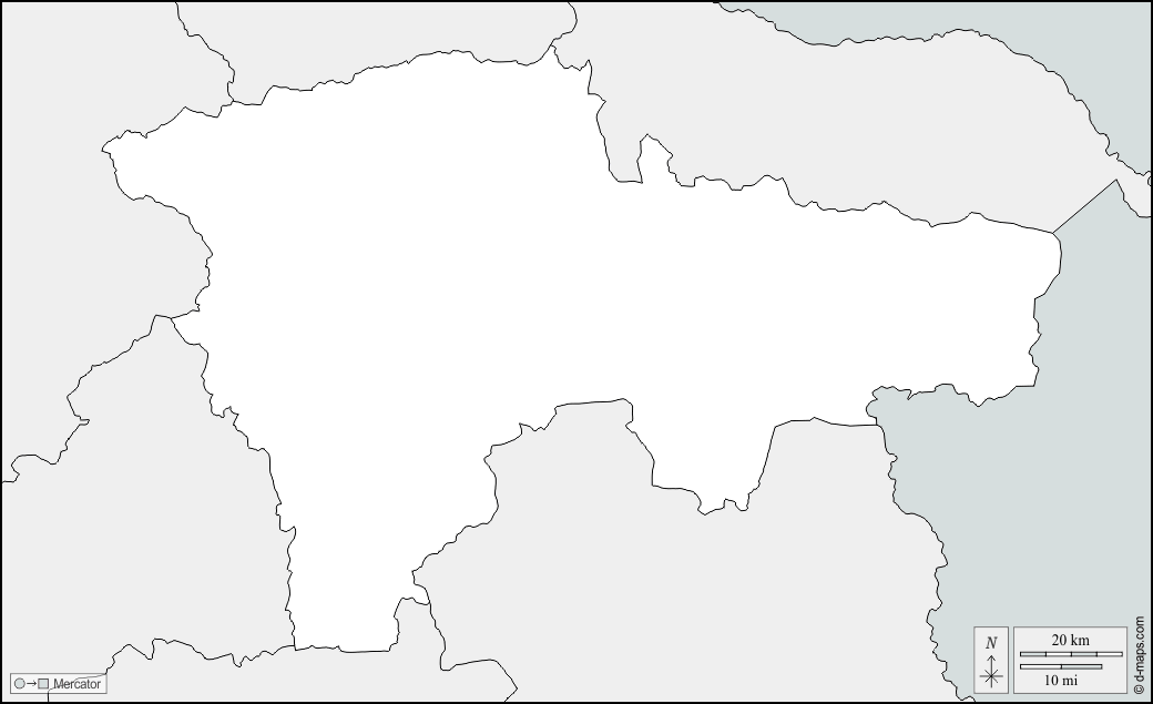 Ağrı : d-maps.com: mappa gratuita, mappa muta gratuita, cartina muta gratuita : frontiere