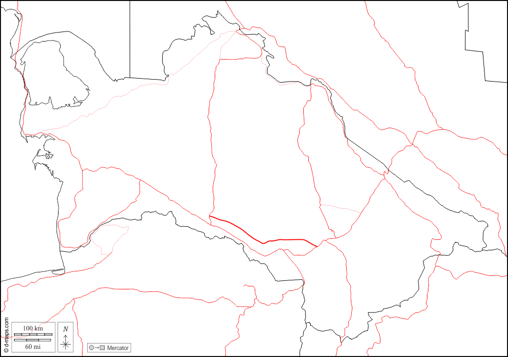 Turkmenistán : d-maps.com: mapa gratuito, mapa mudo gratuito, mapa en blanco gratuito, plantilla de mapa : fronteras, carreteras, blanco
