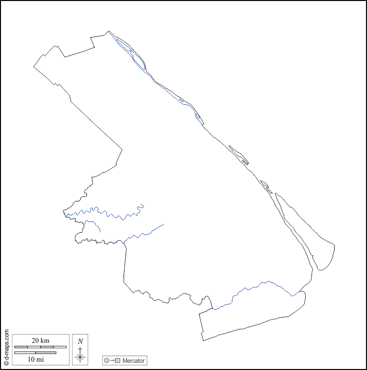 كن تاه : خريطة مجانية, خريطة خاليه من الفراغ, خريطة الخطوط العريضة, خريطة القاعدة الحرة
 : الخطوط العريضة, هيدروغرافيا, أبيض