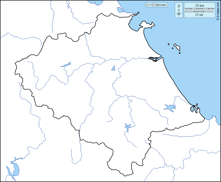 Da Nang : d-maps.com: mappa gratuita, mappa muta gratuita, cartina muta gratuita : litorali, limiti, idrografia
