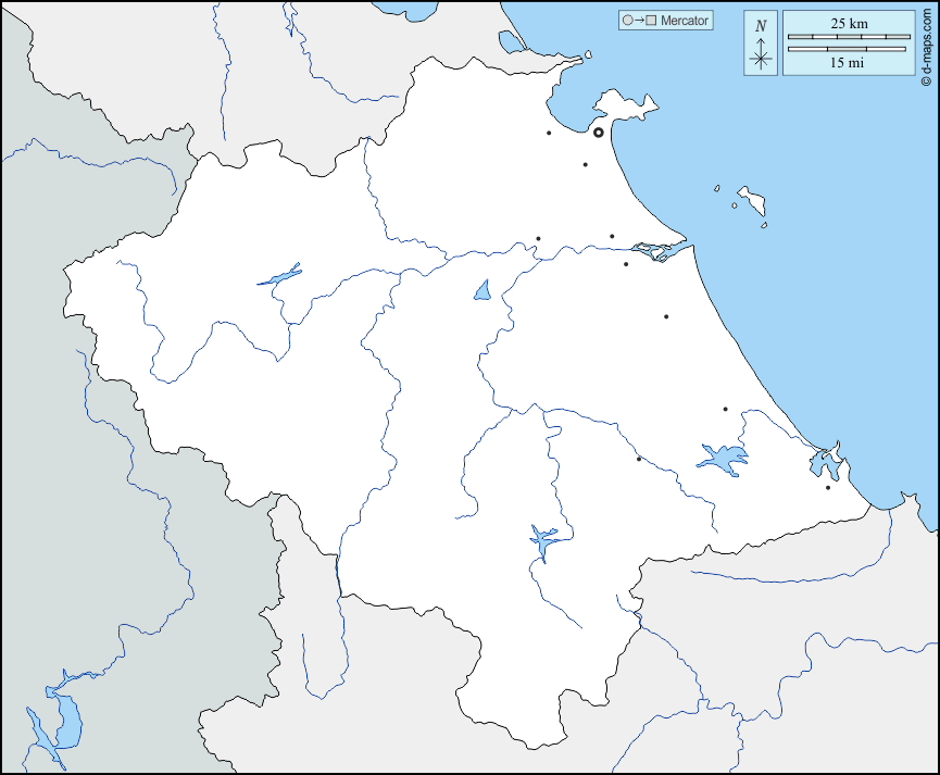 Da Nang : d-maps.com: Kostenlose Karten, kostenlose stumme Karte, kostenlose unausgefüllt Landkarte, kostenlose hochauflösende Umrisskarte : Grenzen, Hydrografie, Wichtige Städte