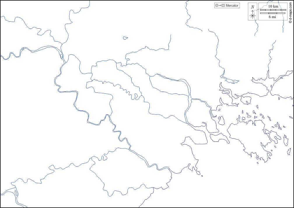Haifom : d-maps.com: mapa livre, mapa em branco livre, mapa livre do esboço, mapa básico livre
 : costas, hidrografia, branco