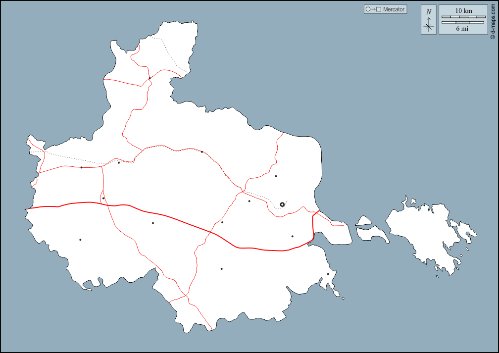 Haiphong : d-maps.com: Kostenlose Karten, kostenlose stumme Karte, kostenlose unausgefüllt Landkarte, kostenlose hochauflösende Umrisskarte : Umrisse, Wichtige Städte, Straßen