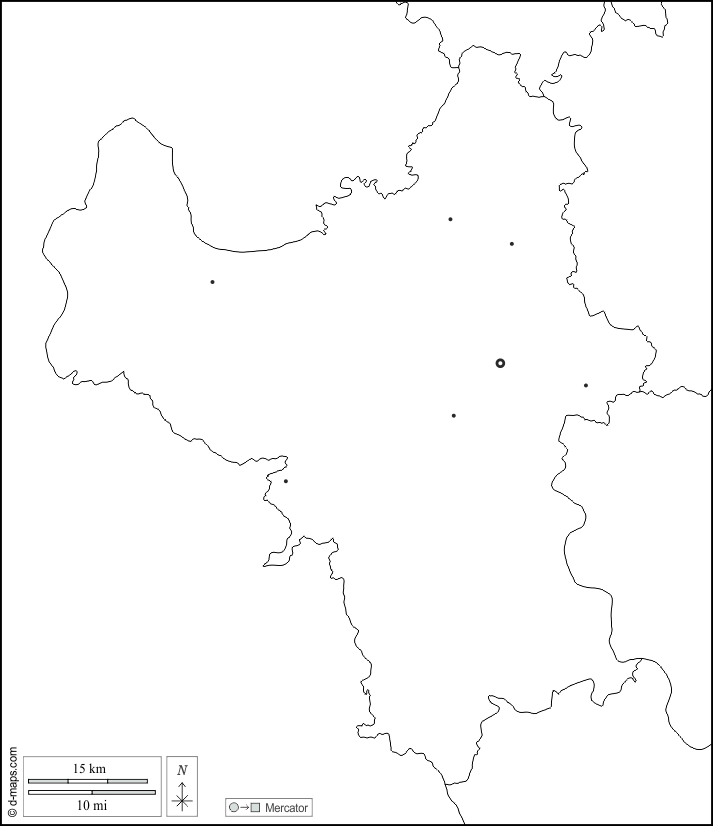 Hanoi : d-maps.com: Kostenlose Karten, kostenlose stumme Karte, kostenlose unausgefüllt Landkarte, kostenlose hochauflösende Umrisskarte : Grenzen, Wichtige Städte, weiß