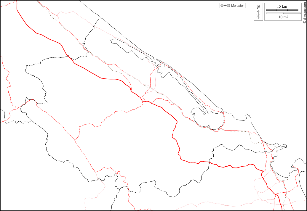 Hue : d-maps.com: Kostenlose Karten, kostenlose stumme Karte, kostenlose unausgefüllt Landkarte, kostenlose hochauflösende Umrisskarte : Grenzen, Straßen, weiß