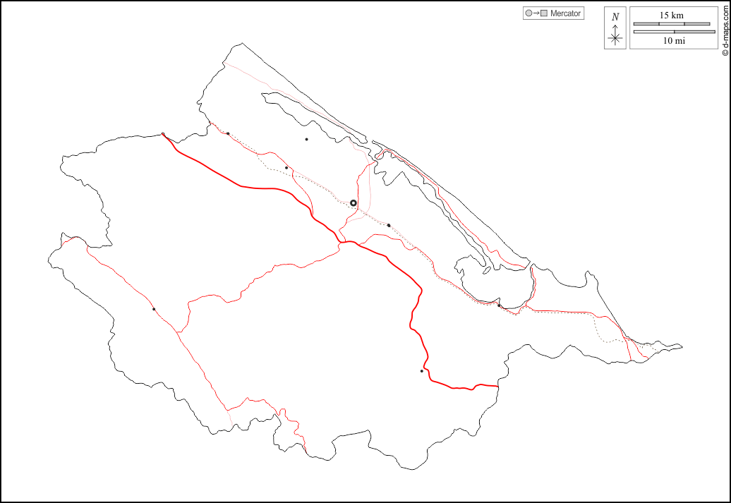 Hue : d-maps.com: Kostenlose Karten, kostenlose stumme Karte, kostenlose unausgefüllt Landkarte, kostenlose hochauflösende Umrisskarte : Umrisse, Wichtige Städte, Straßen, weiß