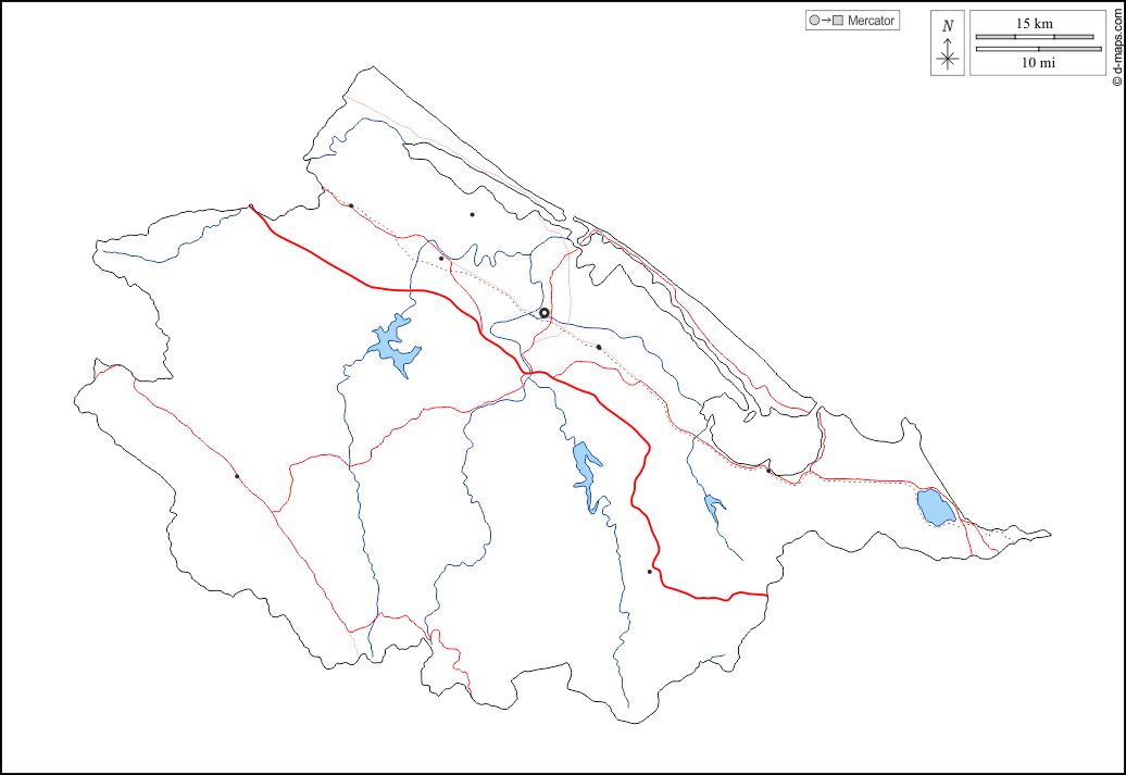 Hue : d-maps.com: Kostenlose Karten, kostenlose stumme Karte, kostenlose unausgefüllt Landkarte, kostenlose hochauflösende Umrisskarte : Umrisse, Hydrografie, Wichtige Städte, Straßen, weiß