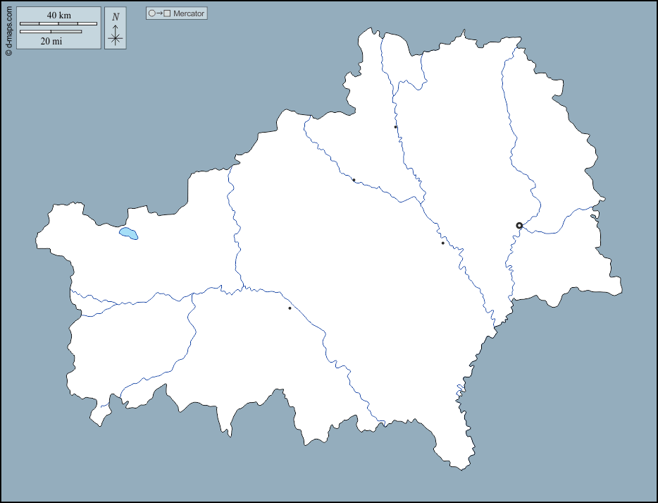 Гомельская : d-maps.com: Бесплатная карта, бесплатная карта, свободная карта, Бесплатная базовая карта
 : контур, гидрографии, Главные города