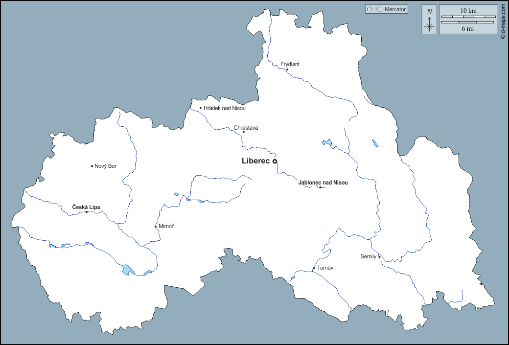 إقليم ليبيريتس : خريطة مجانية, خريطة خاليه من الفراغ, خريطة الخطوط العريضة, خريطة القاعدة الحرة
 : الخطوط العريضة, هيدروغرافيا, المدن الرئيسية, أسماء