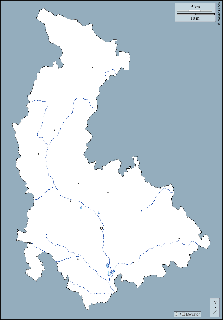 Olomouc : d-maps.com: free map, free blank map, free outline map, free base map : outline, hydrography, main cities
