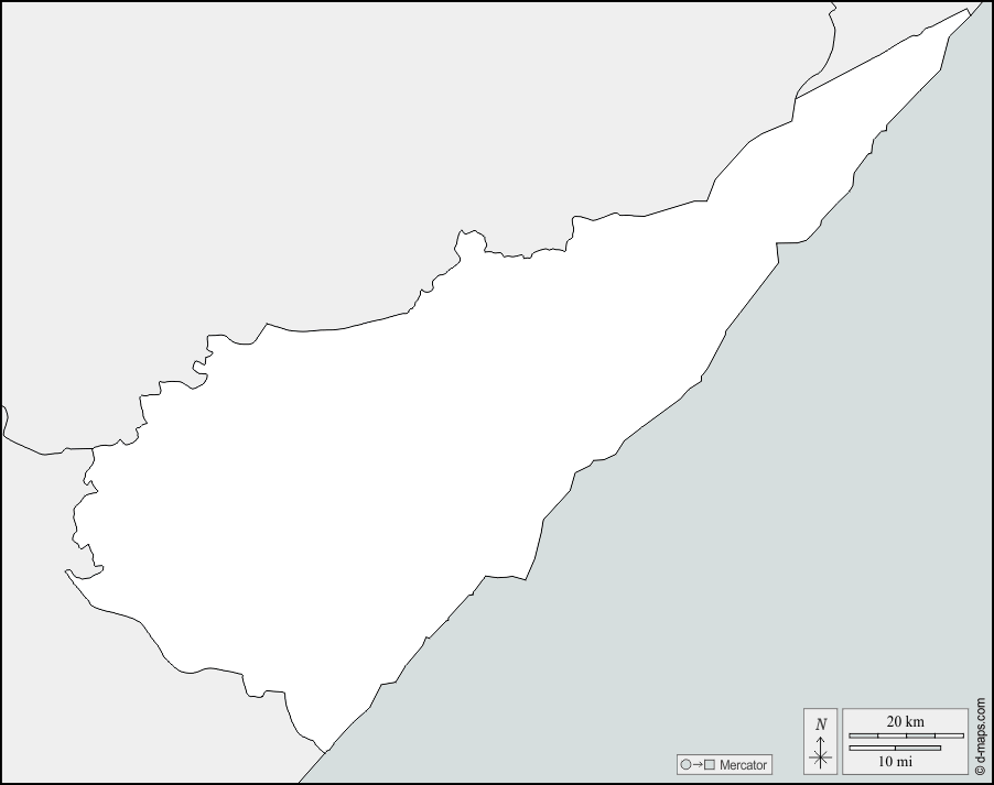 Carelia Meridionale : d-maps.com: mappa gratuita, mappa muta gratuita, cartina muta gratuita : frontiere