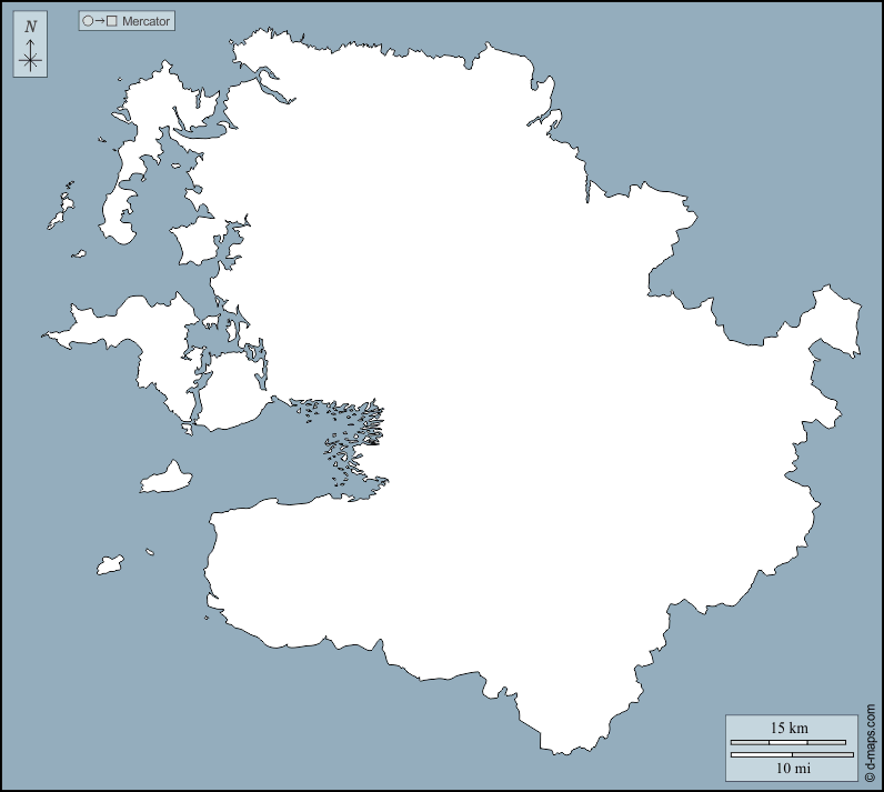 Mayo : d-maps.com: mappa gratuita, mappa muta gratuita, cartina muta gratuita : contorni