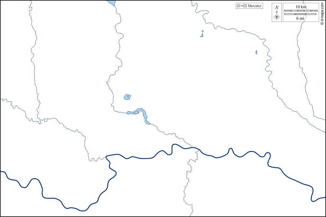Mantova : d-maps.com: mappa gratuita, mappa muta gratuita, cartina muta gratuita : litorali, idrografia