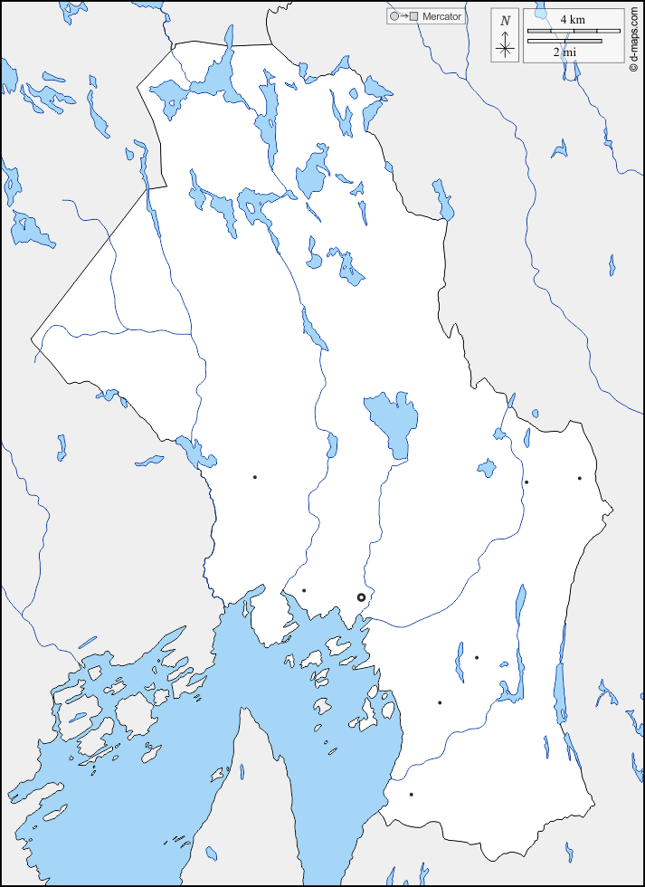 Oslo : d-maps.com: mappa gratuita, mappa muta gratuita, cartina muta gratuita : frontiere, idrografia, quartieri
