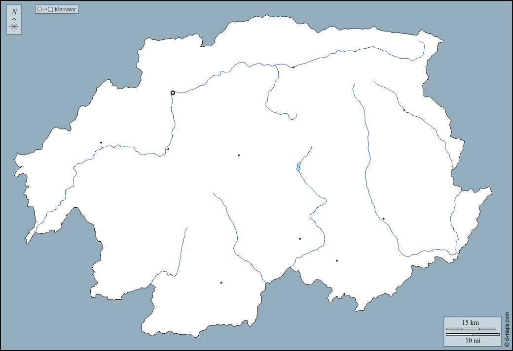 Banská Bystrica : d-maps.com: mapa livre, mapa em branco livre, mapa livre do esboço, mapa básico livre
 : contornos, hidrografia, principais cidades