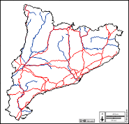 Cataluña: d-maps.com: mapas gratuitos, mapas mudos gratuitos, mapas en ...