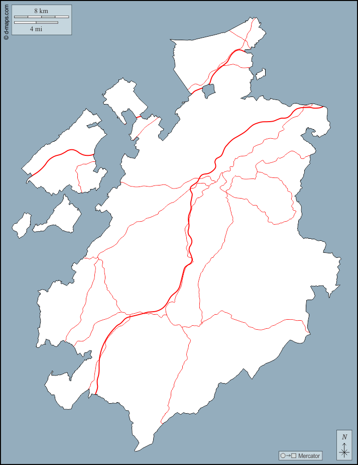 Фрибур : d-maps.com: Бесплатная карта, бесплатная карта, свободная карта, Бесплатная базовая карта
 : контур, дорог