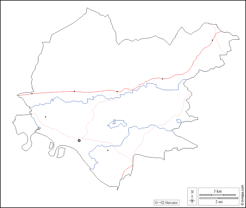 Clackmannanshire : d-maps.com: mapa gratuito, mapa mudo gratuito, mapa en blanco gratuito, plantilla de mapa : contornos, hidrografía, principales ciudades, carreteras, blanco