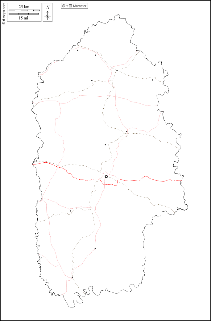 Chmelnyzkyj : d-maps.com: Kostenlose Karten, kostenlose stumme Karte, kostenlose unausgefüllt Landkarte, kostenlose hochauflösende Umrisskarte : Umrisse, Wichtige Städte, Straßen, weiß