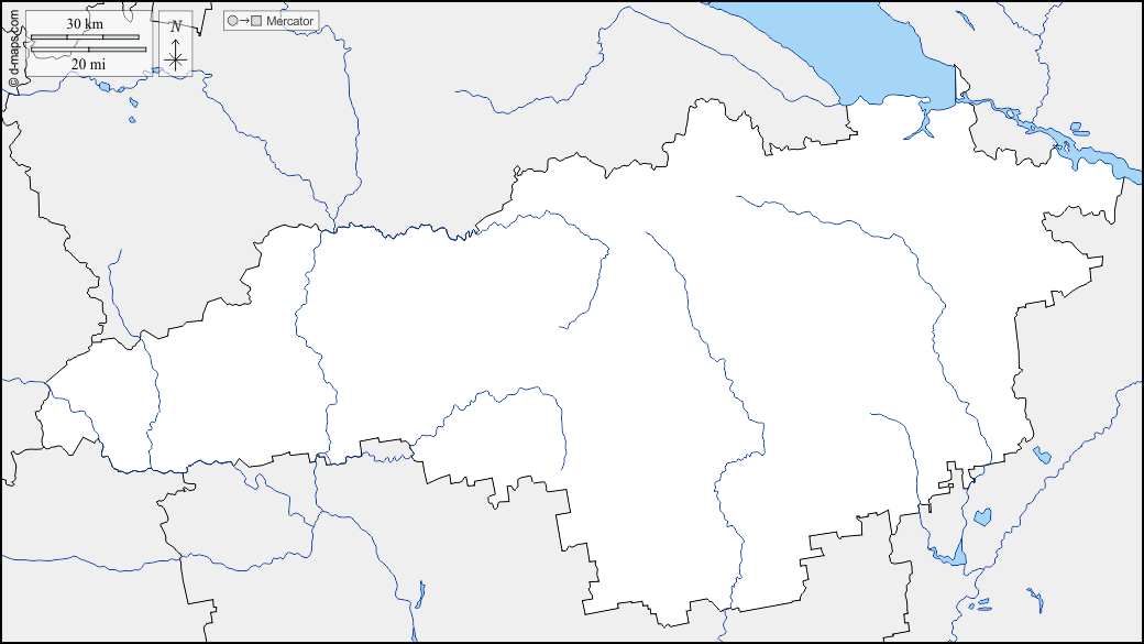 Kirovohrad : d-maps.com: mappa gratuita, mappa muta gratuita, cartina muta gratuita : frontiere, idrografia