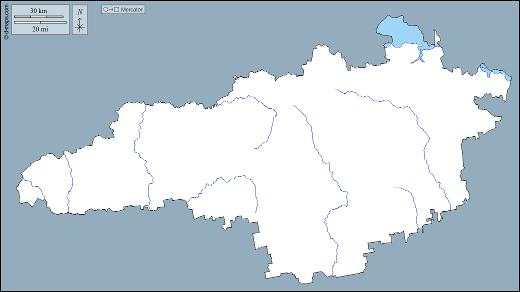Kirovohrad : d-maps.com: mappa gratuita, mappa muta gratuita, cartina muta gratuita : contorni, idrografia