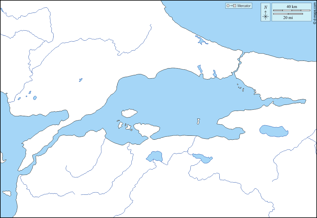 Sea of Marmara : d-maps.com: free map, free blank map, free outline map, free base map : coasts, hydrography