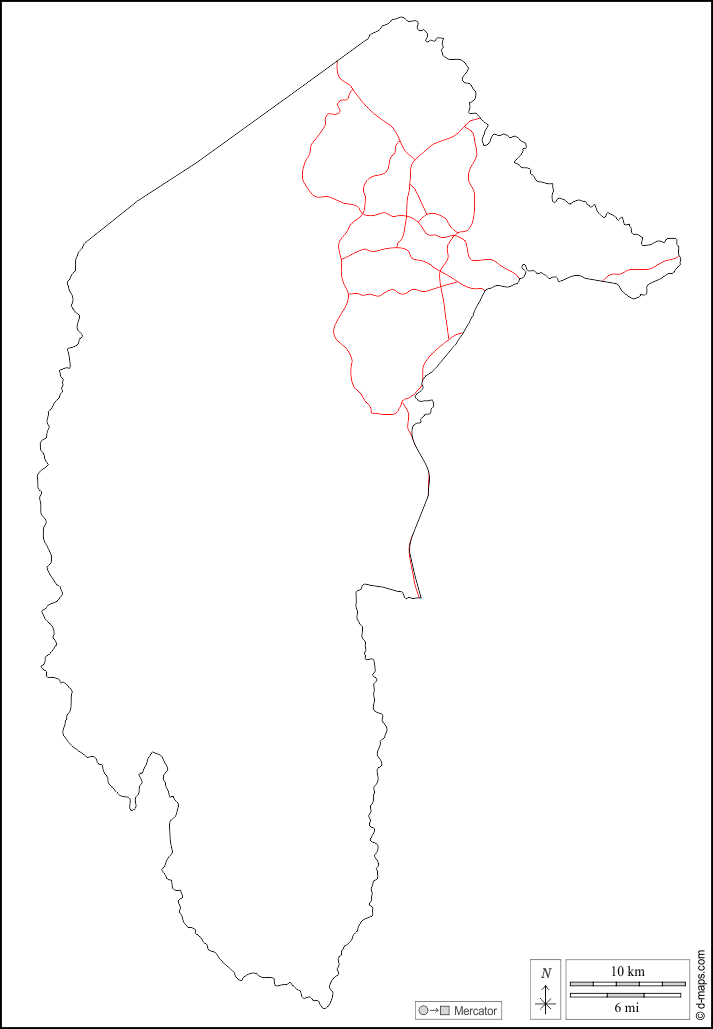 مقاطعة العاصمة الأسترالية : خريطة مجانية, خريطة خاليه من الفراغ, خريطة الخطوط العريضة, خريطة القاعدة الحرة
 : الخطوط العريضة, الطرق, أبيض