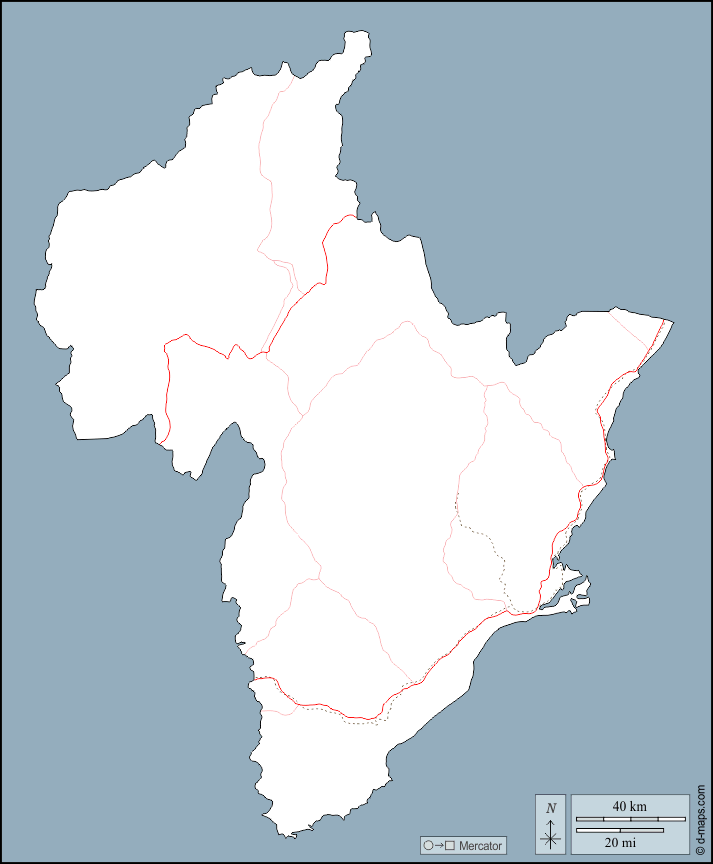 Отаго  : d-maps.com: Бесплатная карта, бесплатная карта, свободная карта, Бесплатная базовая карта
 : контур, дорог