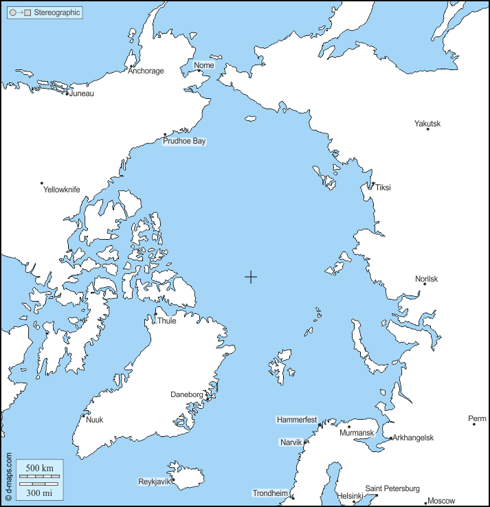 आर्कटिक : d-maps.com: नि: शुल्क मानचित्र, नि: शुल्क रिक्त नक्शा, नि: शुल्क रूपरेखा मानचित्र, नि: शुल्क आधार मानचित्र
 : तटों, मुख्य शहरों, नाम