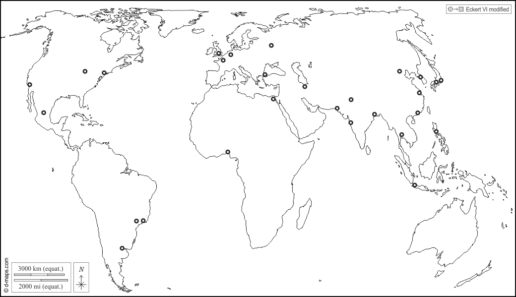 विश्व प्लैनिस्फीयर (यूरोप अफ्रीका) : d-maps.com: नि: शुल्क मानचित्र, नि: शुल्क रिक्त नक्शा, नि: शुल्क रूपरेखा मानचित्र, नि: शुल्क आधार मानचित्र
 : तटों, मुख्य कस्बों, सफेद