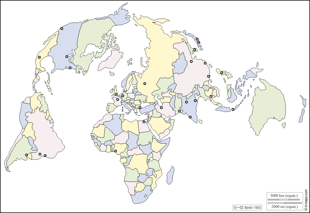 विश्व प्लैनिस्फीयर (उत्तरी ध्रुव) : d-maps.com: नि: शुल्क मानचित्र, नि: शुल्क रिक्त नक्शा, नि: शुल्क रूपरेखा मानचित्र, नि: शुल्क आधार मानचित्र
 : राज्यों, मुख्य कस्बों, रंग, सफेद